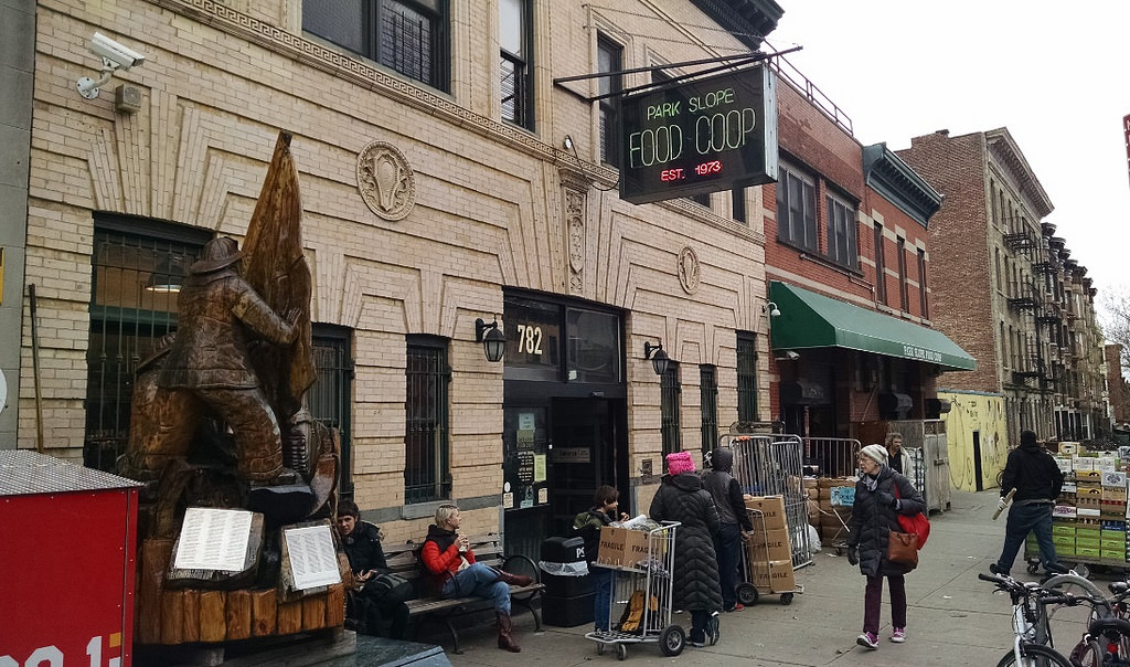 Façana del Supermercat Food Coop Park Slope, Nova York